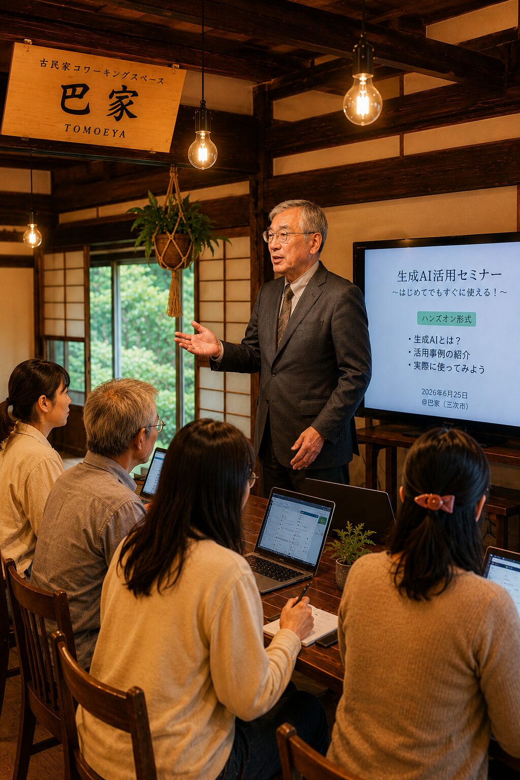生成AI活用セミナー参加者募集2026年6月25日